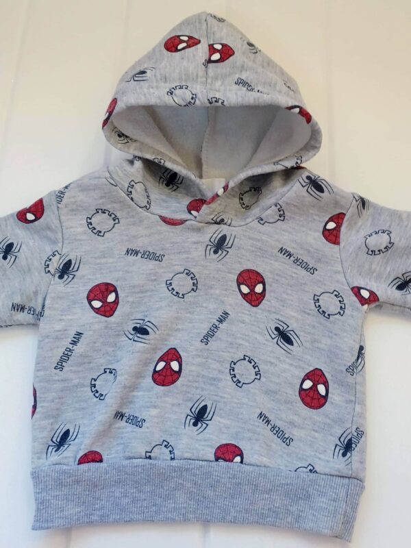 Spiderman Hoodie - Newborn, 1.8 to 4 kg